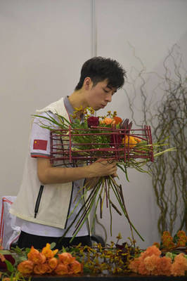 中國(guó)18歲少年花藝工程摘金，首秀即巔峰
