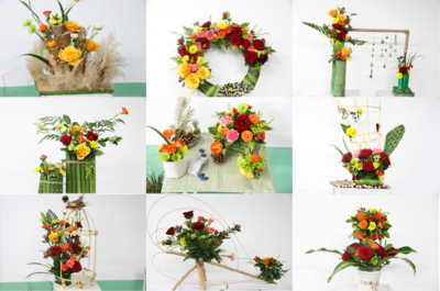 競(jìng)專業(yè)技能，展花藝風(fēng)采——記酒泉市職業(yè)院?；ㄋ嚰寄艽筚愻叩?4屆教學(xué)主題月活動(dòng)